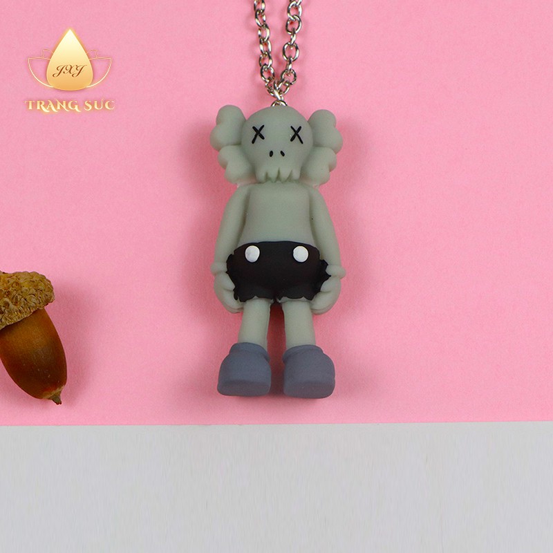 Vòng cổ Dây chuyền Nam nữ Tình nhân Gấu HIPHOPThiểu số Nhựa Không phai màu Trang sức VC-027