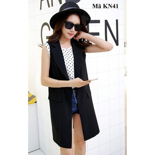 Áo khoác ghi lê nnữ kn41