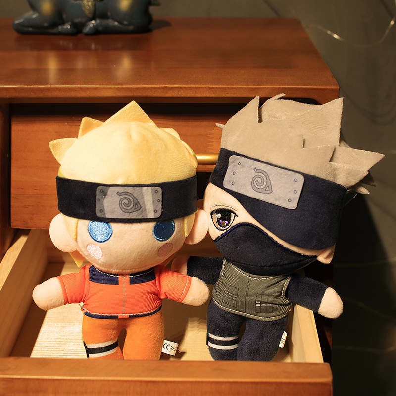 Búp Bê Nhồi Bông Hình Nhân Vật Hoạt Hình Naruto Kích Thước 20cm