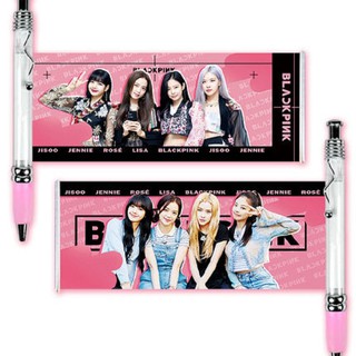 Bút bi Blackpink bút bi kéo ra hình Blackpink dành cho fan