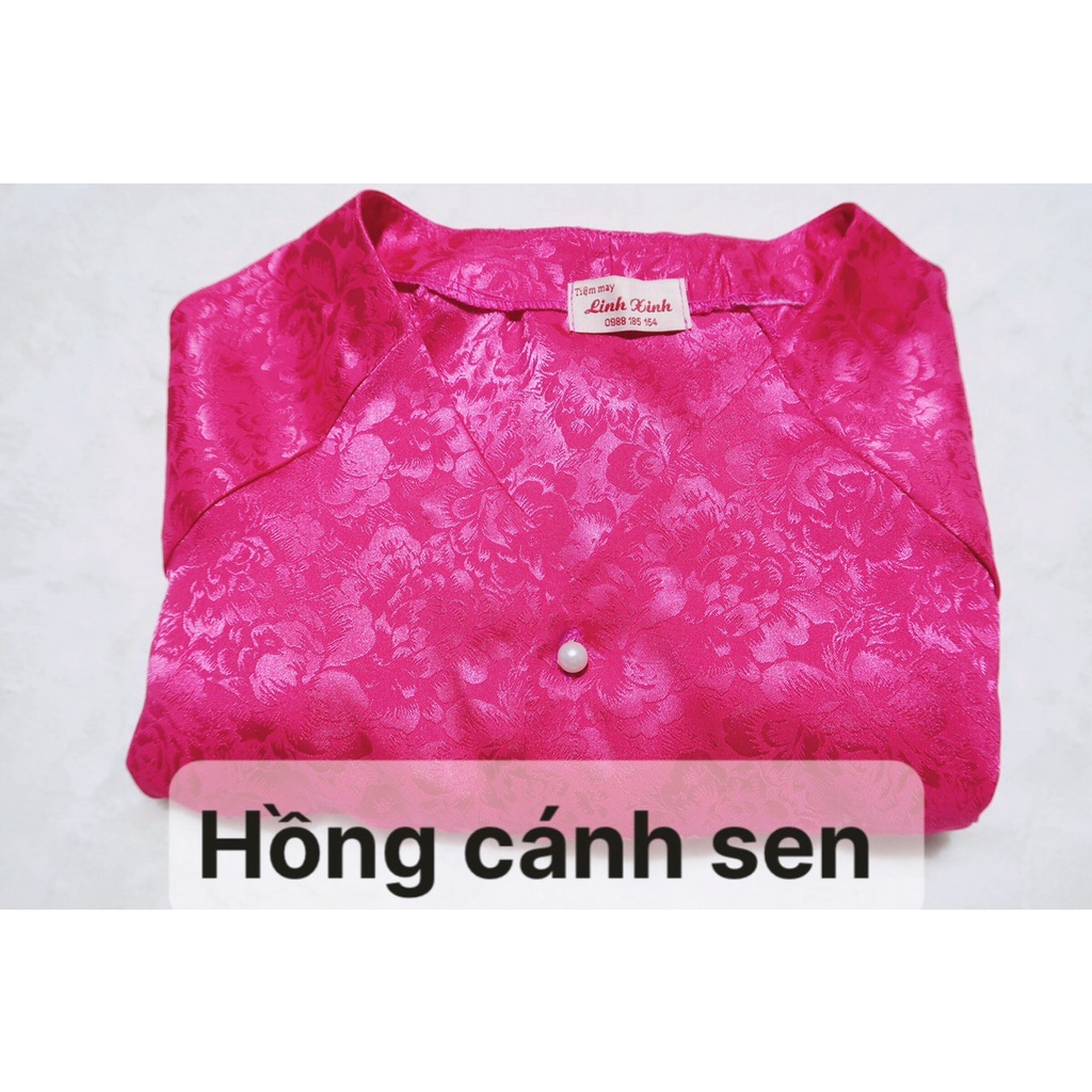 Bộ Bà Ba Lụa Gấm truyền thống Đi Lễ Chùa