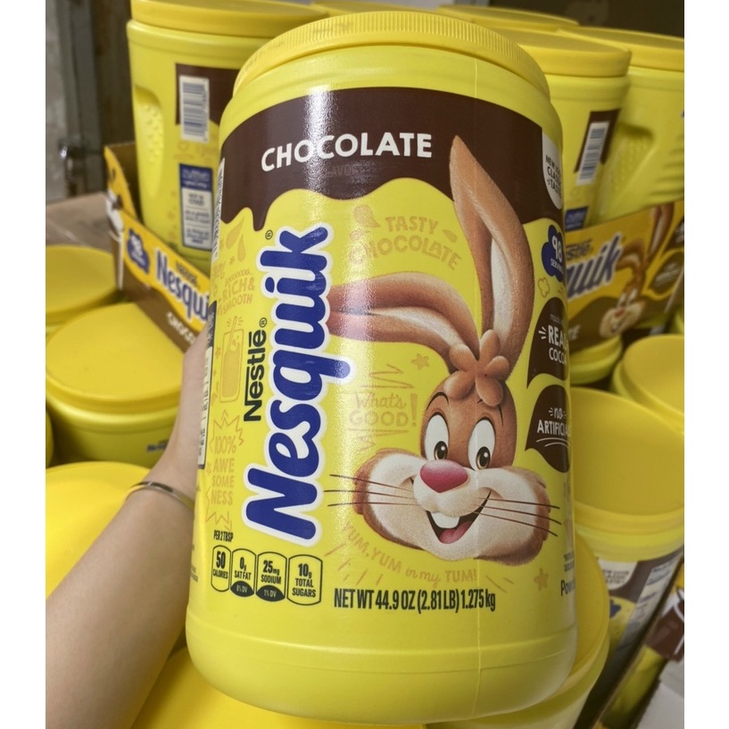 Sữa Bột Socola Nesquik 1.275kg - Mỹ