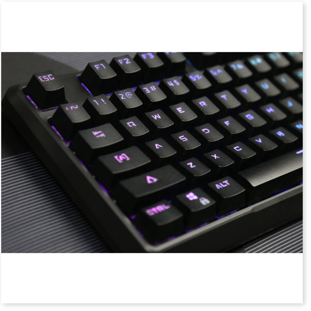 BÀN PHÍM CƠ FUHLEN M87S BLUE SWITCH LED RGB TKL