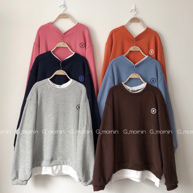 Áo swe B (có 6 màu)