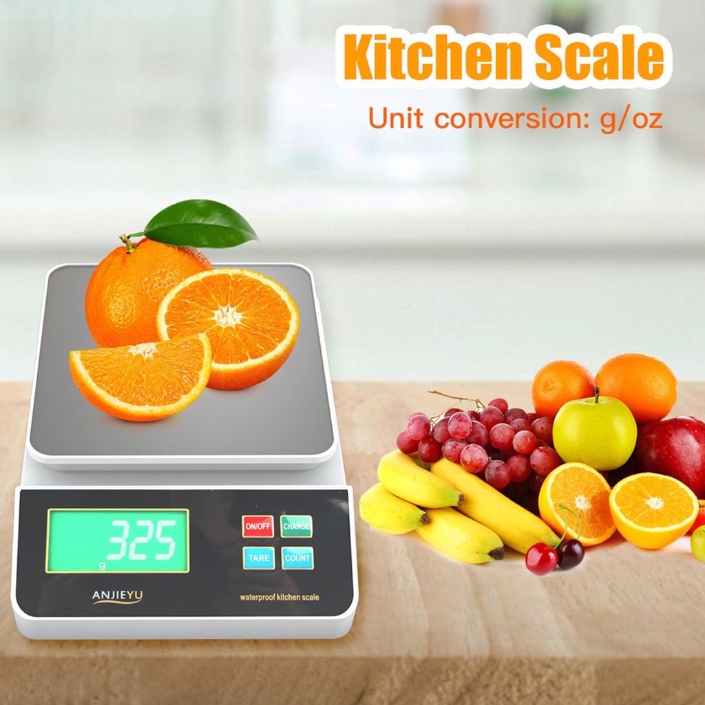 Cân điện tử cao cấp 3kg 0.1g chống nước + dây sạc