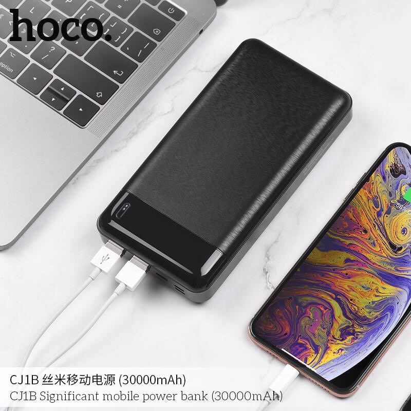 SẠC DỰ PHÒNG HOCO CJ1 DUNG LƯỢNG 10.000mAh,CJ1A -20.000mAh,CJ1B -30.000mAh  có đèn Led báo pin