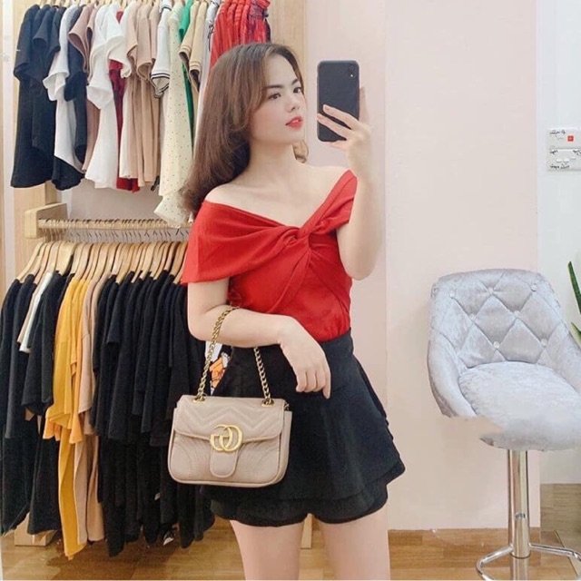 ÁO XẺ VAI ĐỎ | BigBuy360 - bigbuy360.vn