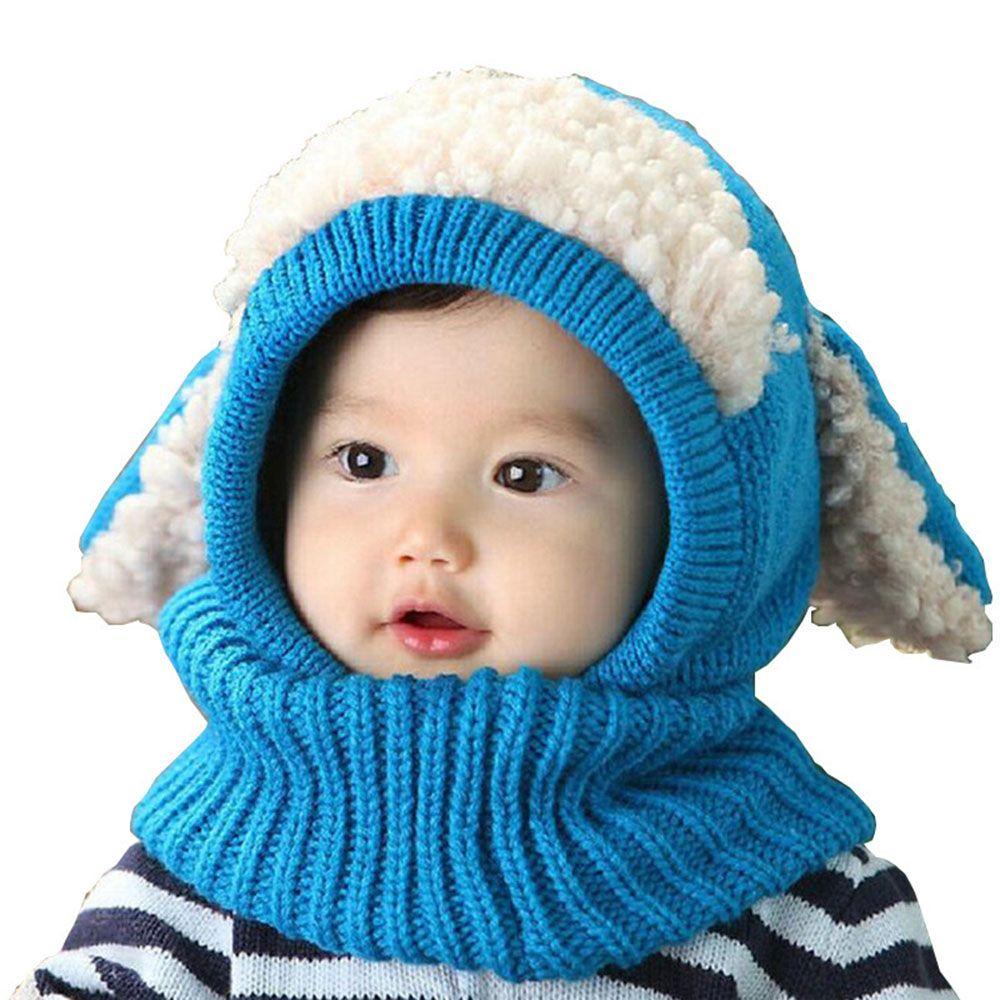 Mũ Trùm Đầu Giữ Ấm Mùa Đông Cho Bé