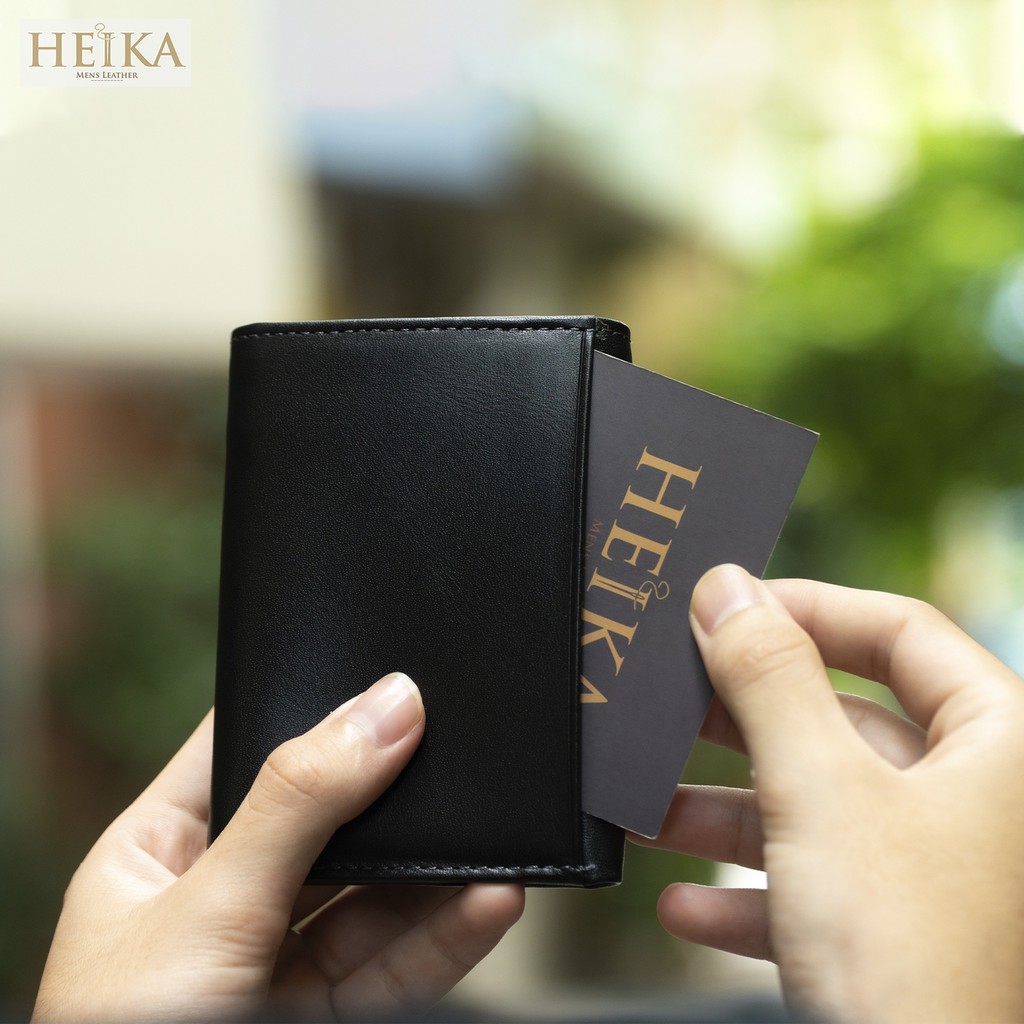 Ví/Bóp Carino da bò phiên bản đặc biệt VD32-Tặng kèm lót giày da