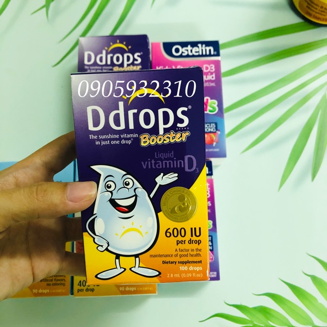 Vitamin d3 ddrops booster 600IU