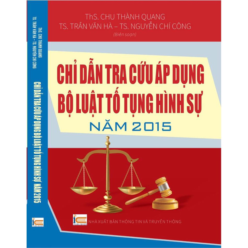 Sách - Chỉ dẫn tra cứu áp dụng bộ luật tố tụng hình sự 2015, sửa đổi bổ sung 2017