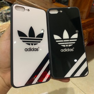 Ốp lưng iPhone 7plus, 8plus in logo mặt kính