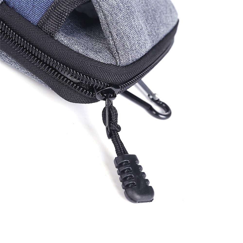 Túi Đeo Hông Đựng Điện Thoại Chống Thấm Nước Có Khóa Kéo Tiện Dụng Mang Theo Du Lịch