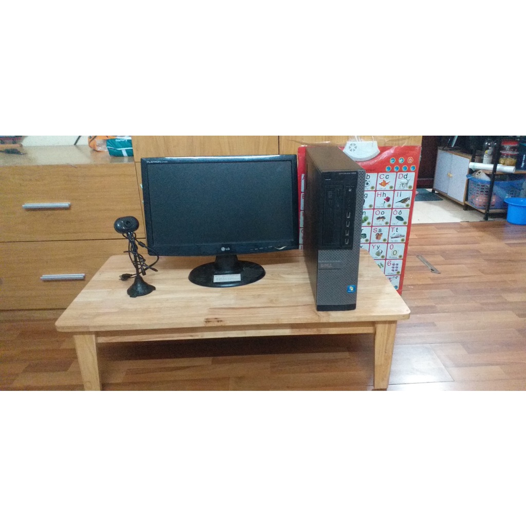 Bộ máy bàn cháu học zoon Dell 990 I5 2400/4G SSD 120G màn 18.5