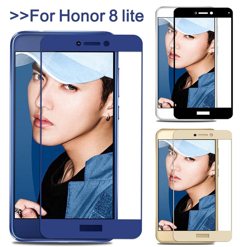 Kính Cường Lực Bảo Vệ Toàn Màn Hình Cho Huawei Honor 8 Lite 9lite Honor 9 Honor 8