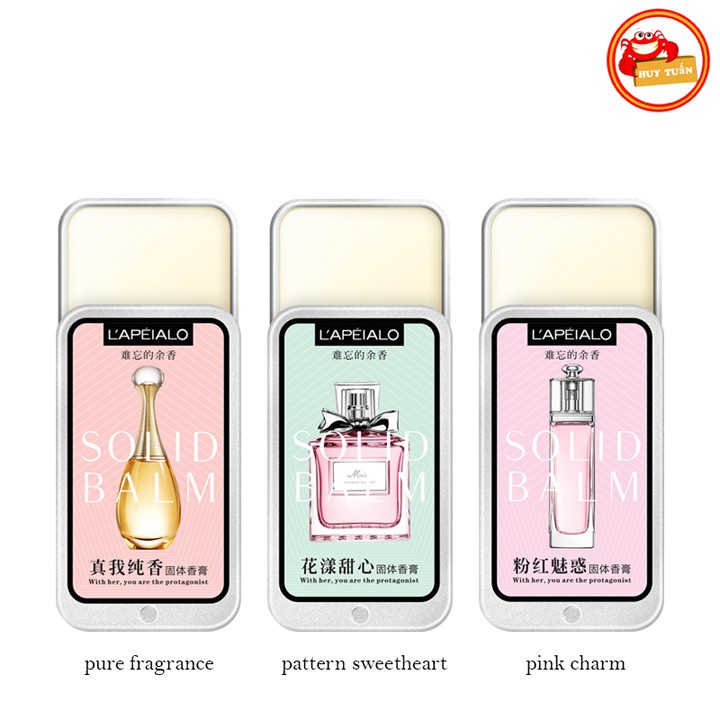 SET 3 hộp nước hoa khô mini L'apeialo dùng được cho cả nam và nữ (NHK03) | BigBuy360 - bigbuy360.vn