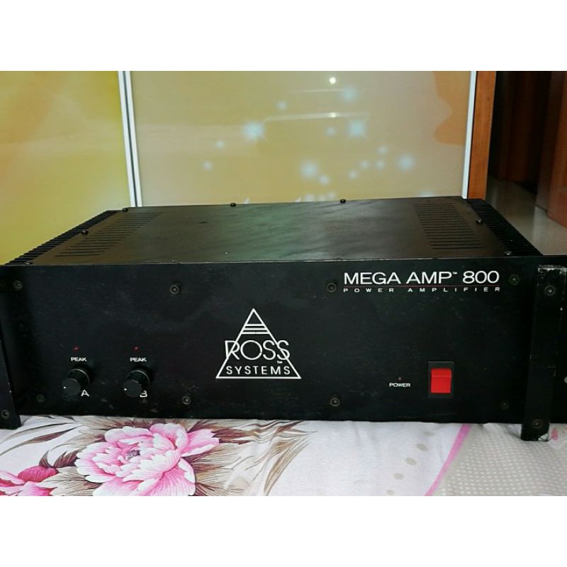 Cục đẩy bãi xịn Ross mega amp 800 từ năm 1987