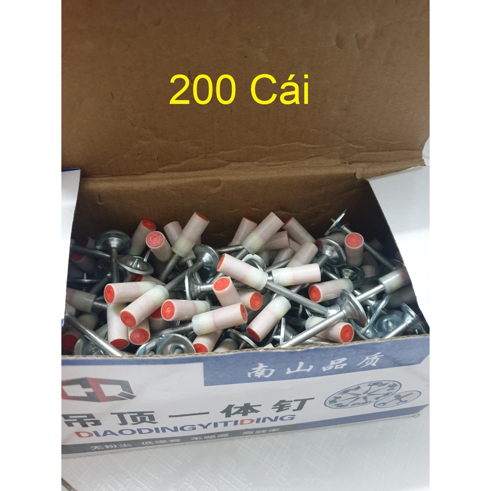 [HOT] Đinh Vít SUPER 8.5mm, Chuyên Dùng Cho Máy Bắn Đinh Cỡ Lớn SUPER 990 Đinh Bê Tông, Đinh Bắn Ty Trần
