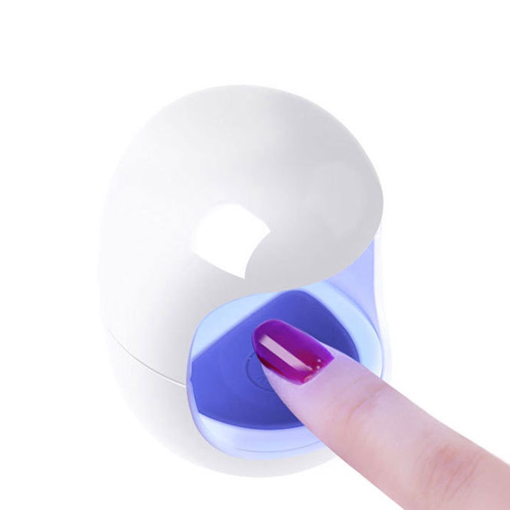 Máy Hong Khô Sơn Móng Tay Bằng Tia UV Hình Quả Trứng Tiện Dụng Cho Nữ
