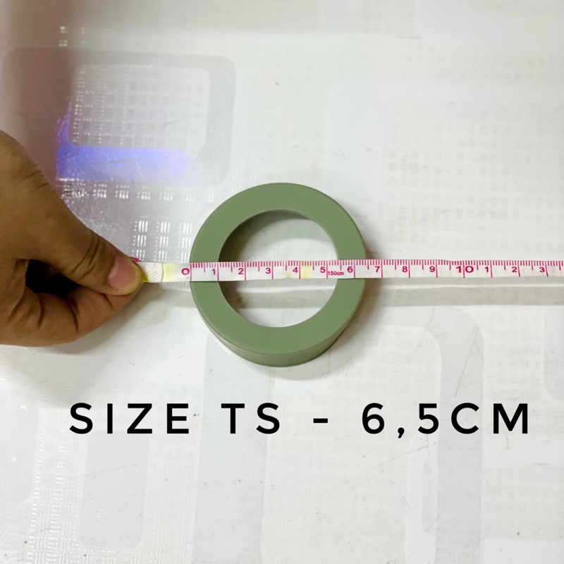 Đế lót ly, bình chất liệu Cao Su size trung 6,5cm