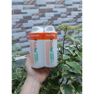 Oxy trợ nhuộm nhỏ Everflor 100ml giúp tóc khỏe hơn, nhuộm nhanh hơn