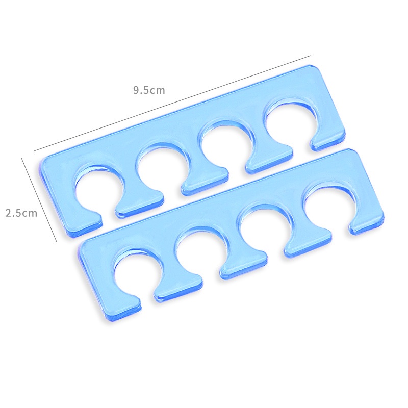 Dụng cụ tách ngón tay Misscheering chất liệu silicon cotton tiện dụng