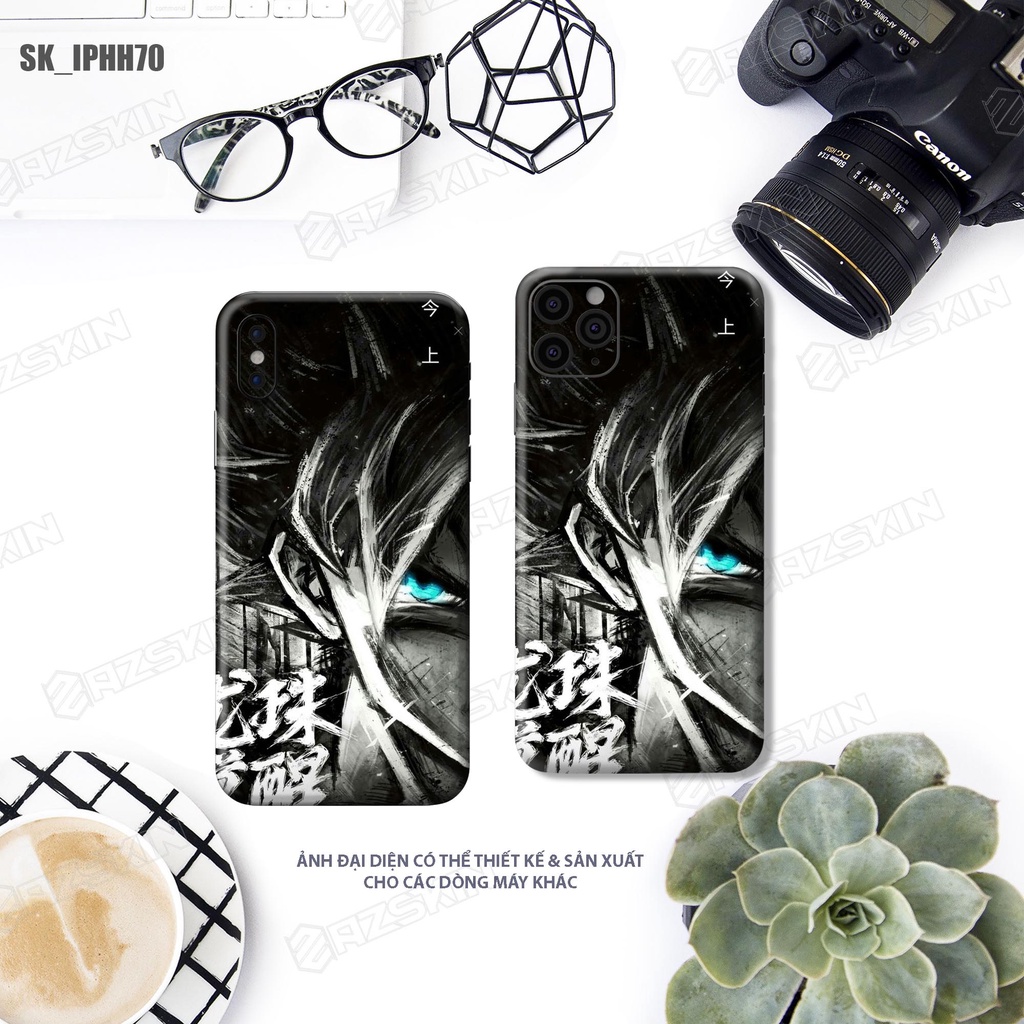 Miếng Dán Skin In Hình SONGUKU IPhone 14 Pro/14 Pro Max |SK_IPHH70| Chất Liệu Chính Hãng, Bền Màu, Dán Full Lưng Viền