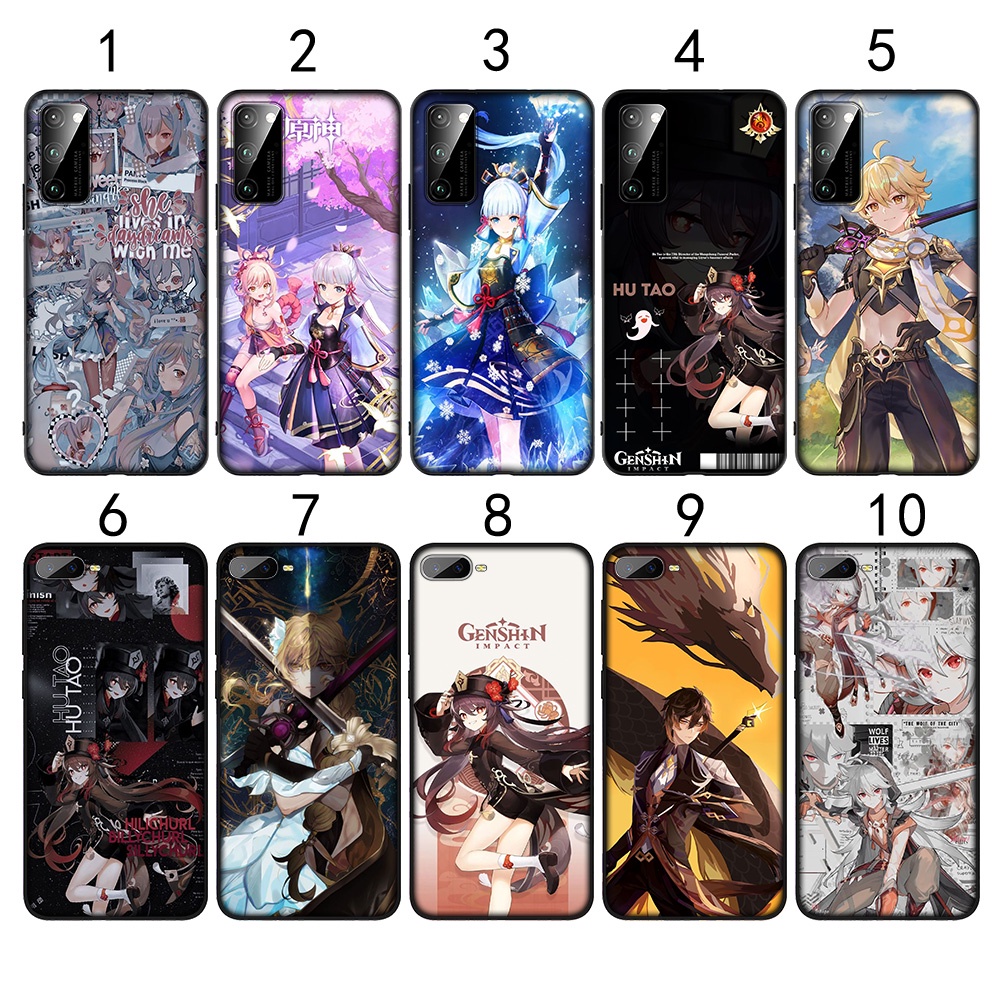 Ốp Điện Thoại Silicon Mềm In Hình Anime Cho Realme 7 7Pro 4G 8 8Pro 7i Pro SE7