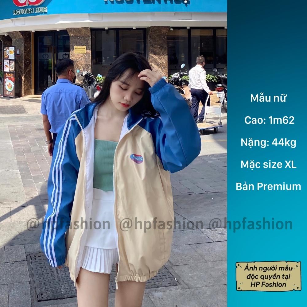 Áo khoác bóng chày form rộng vải dù cao cấp ❤️ Áo bomber thời trang Hàn Quốc dáng Unisex nam nữ D01 - Happy Style