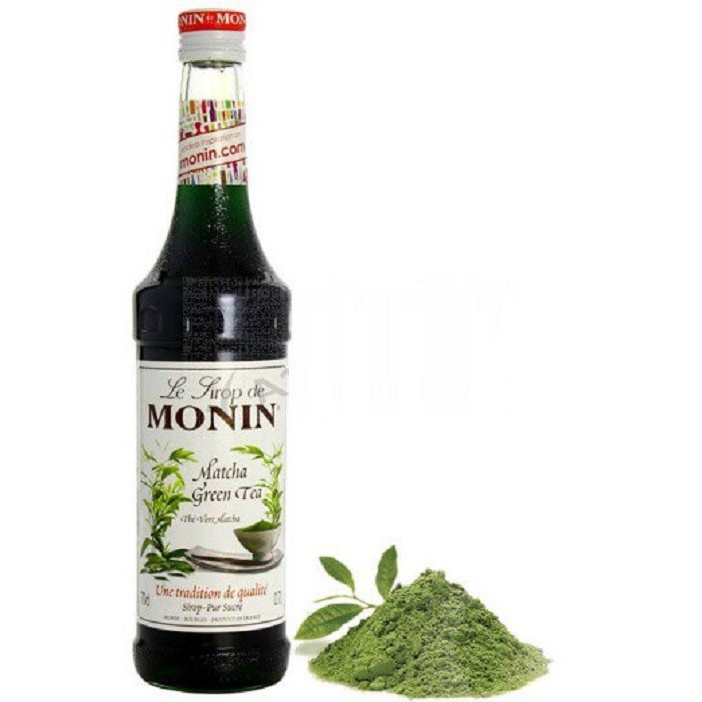 Siro Monin trà xanh (green tea) chai 700ml. Hàng Công ty có sẵn giao ngay