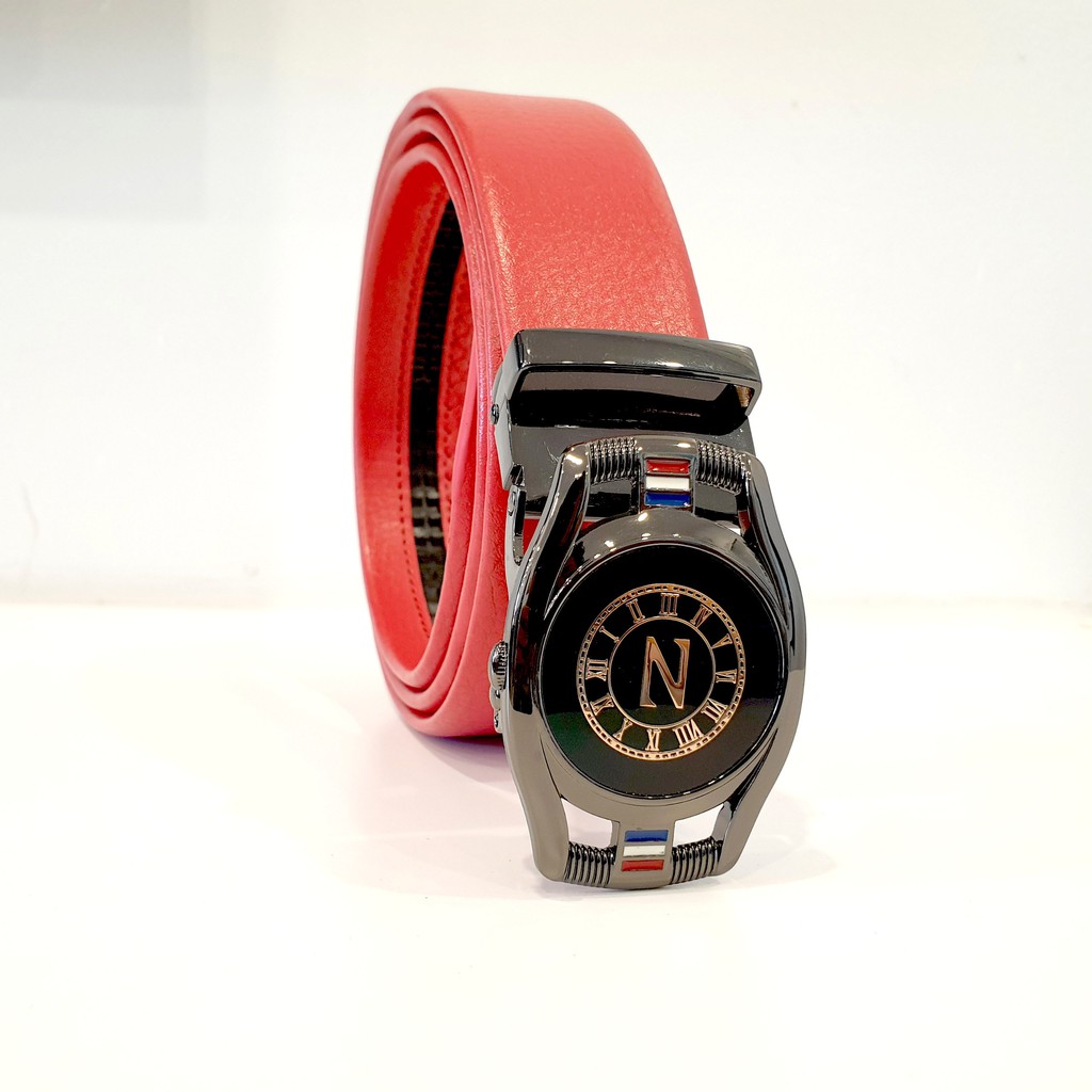 Thắt lưng/ dây nịt nam mặt đồng hồ độc lạ LOẠI 1