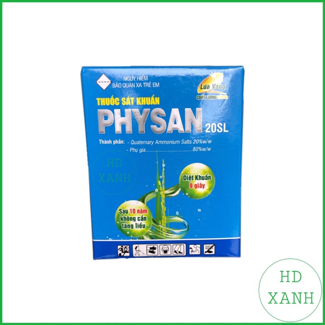 Thuốc sát khuẩn Physan 20SL lạnh gói 25ml