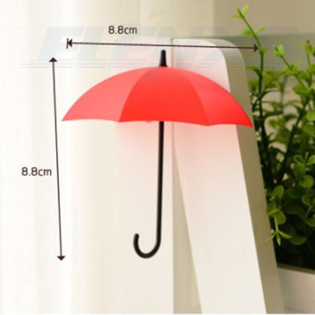 Set 3 Móc Treo Đồ Gắn Tường Hình Cây Dù