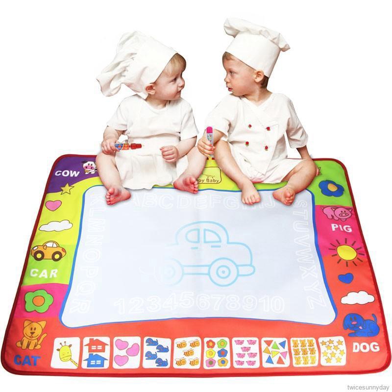 Thảm lót làm trò chơi vẽ màu dành cho bé