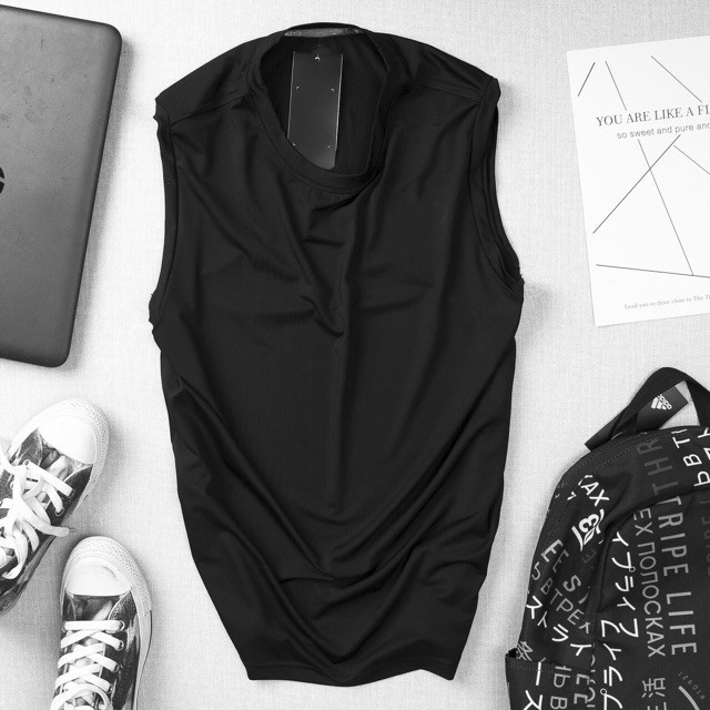 Áo ba lỗ nam -Áo tank top tập gym nam cao cấp chất liệu thun 4 chiều co giãn thấm hút mồ hôi cực tốt