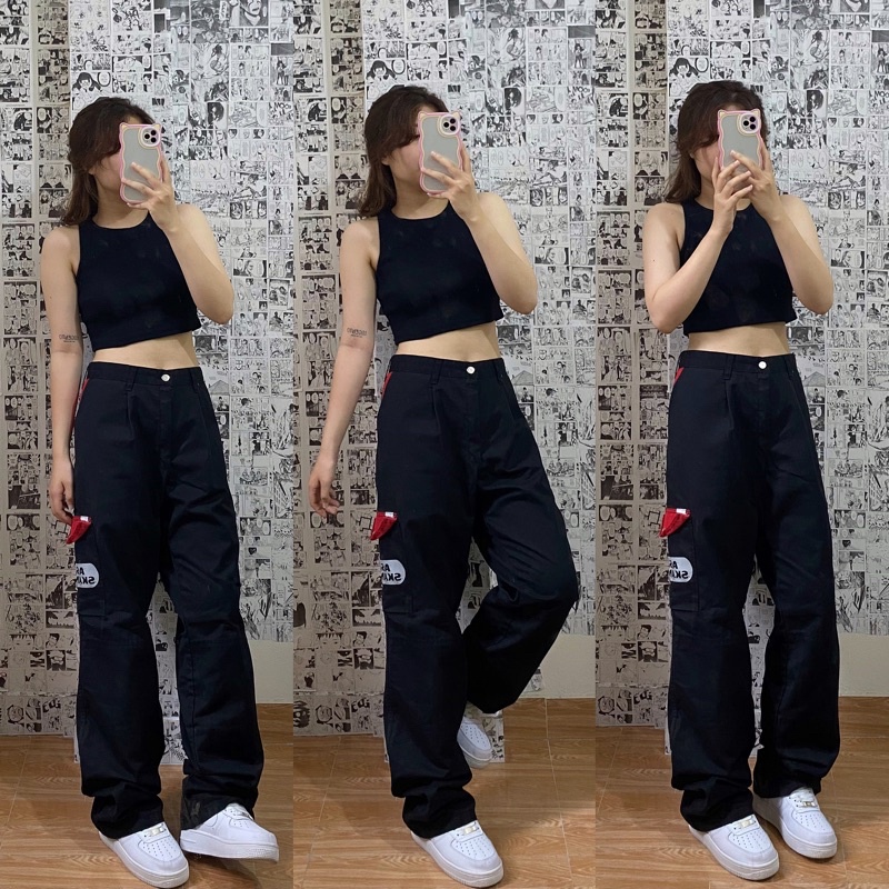 Quần kaki túi hộp cargo pants 2hand