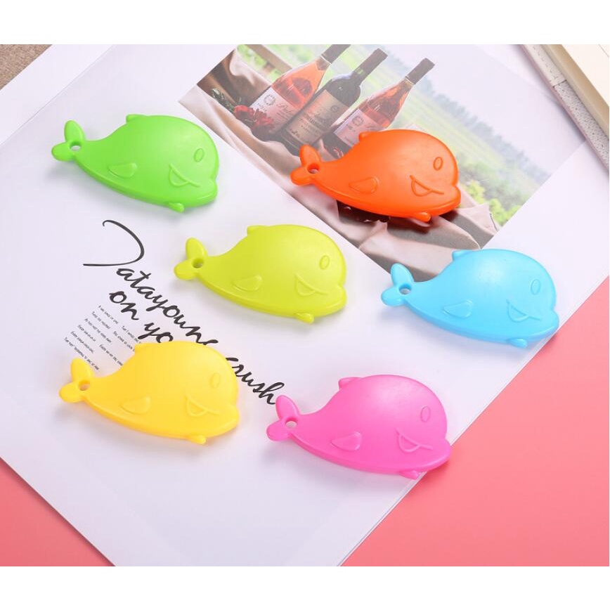 Dao rọc giấy mini hình cá heo/cá voi hoạt hình màu sắc ngẫu nhiên