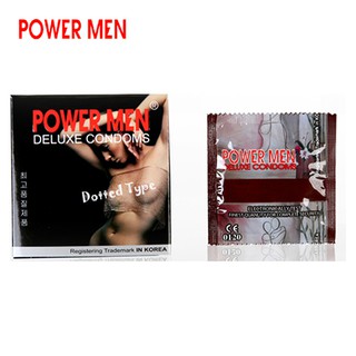 Bao cao su POWERMEN Dotted 3 chiếc