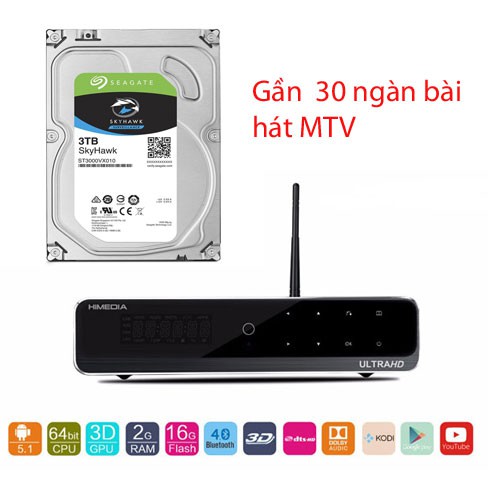 Đầu karaoke Android Himedia Q10 Pro - Chuyên nghiệp, đa năng