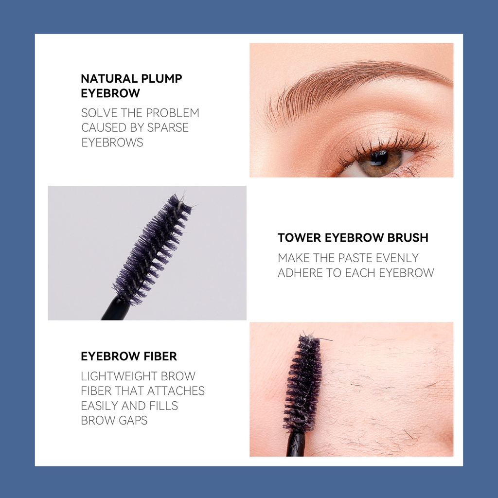 [Hàng mới về] Kem tạo kiểu lông mày Sheloves kháng nước nhanh khô cao cấp