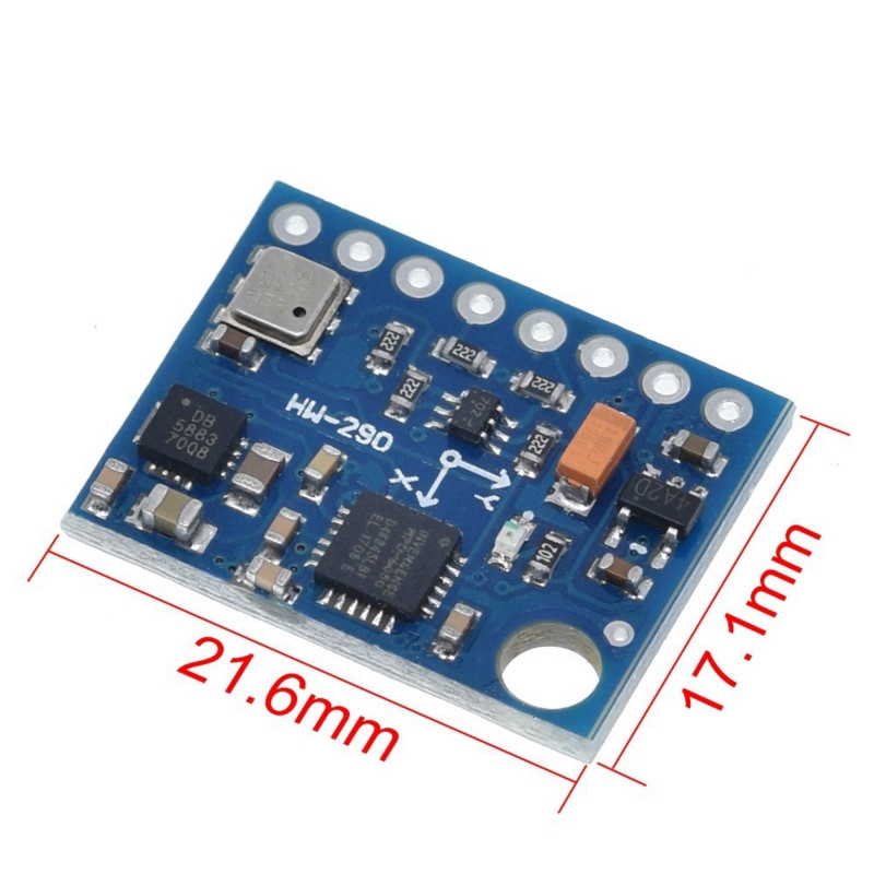 Mô đun cảm biến GY-87 10DOF MPU6050 HMC5883L BMP180 GY87 cho Arduino