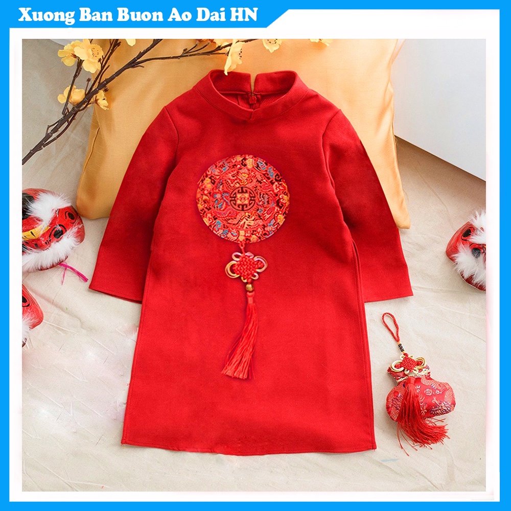 Áo Dài Bé Trai ,ao dai tet hang thiet ke op nguc