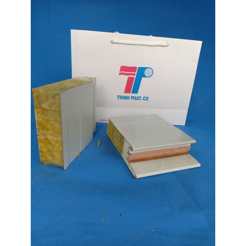 Panel Rockwool chống cháy, cách âm, cách nhiệt Thịnh Phát