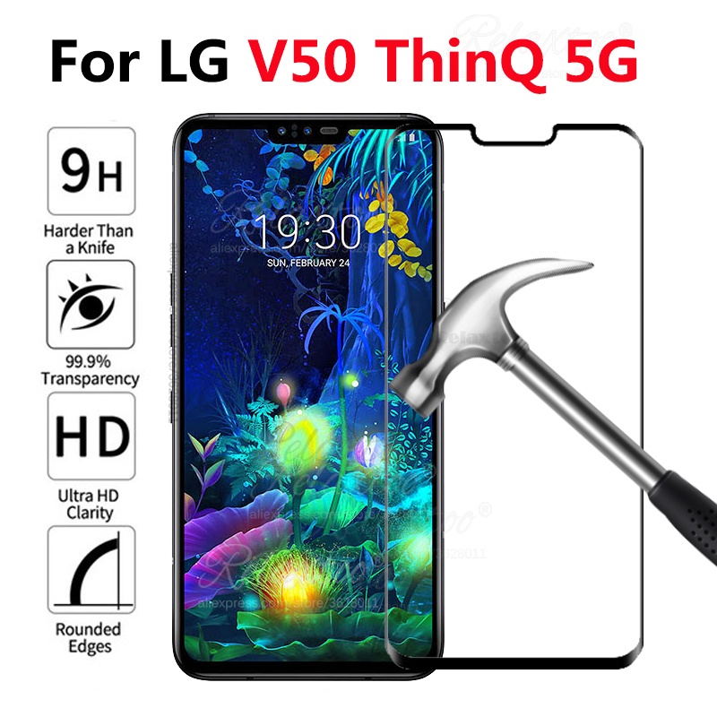 Kính Cường Lực Bảo Vệ Toàn Màn Hình Cho LG V50S G8X LG V30 LG V50