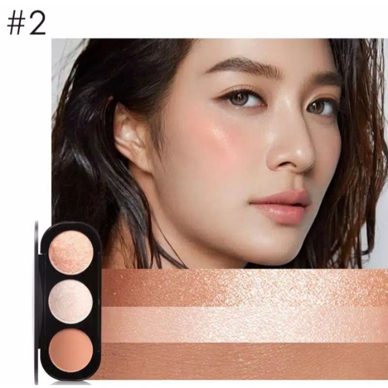 (hàng Mới Về) Bảng Phấn Má Hồng Và Bắt Sáng Focallure | BigBuy360 - bigbuy360.vn