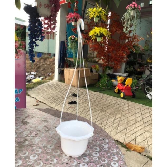 Chậu Treo Trắng