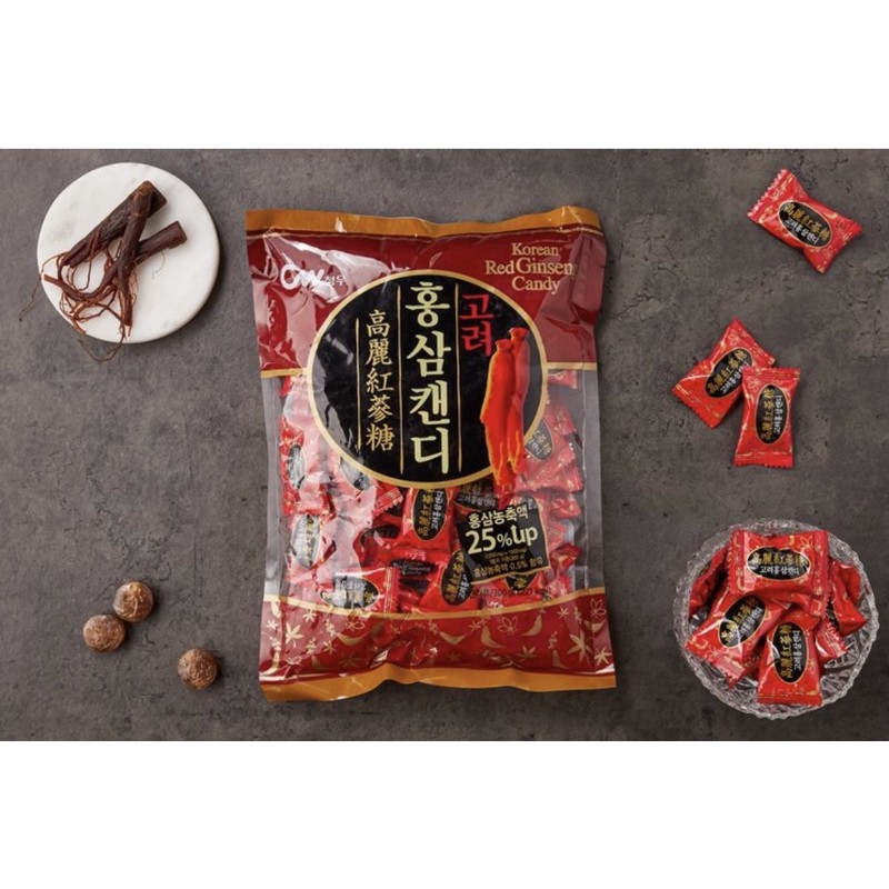 CW) Kẹo Hồng Sâm Hàn Quốc 300g - Kẹo cứng