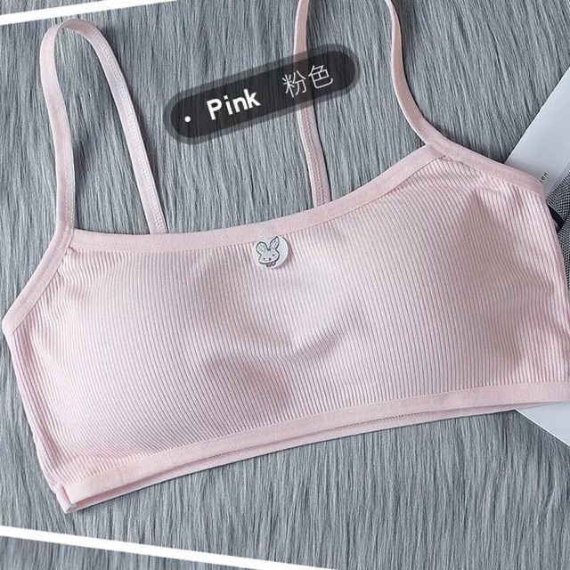 Áo lá bra học sinh cotton tăm 2 dây có đệm ngực 9605 loại đẹp | BigBuy360 - bigbuy360.vn