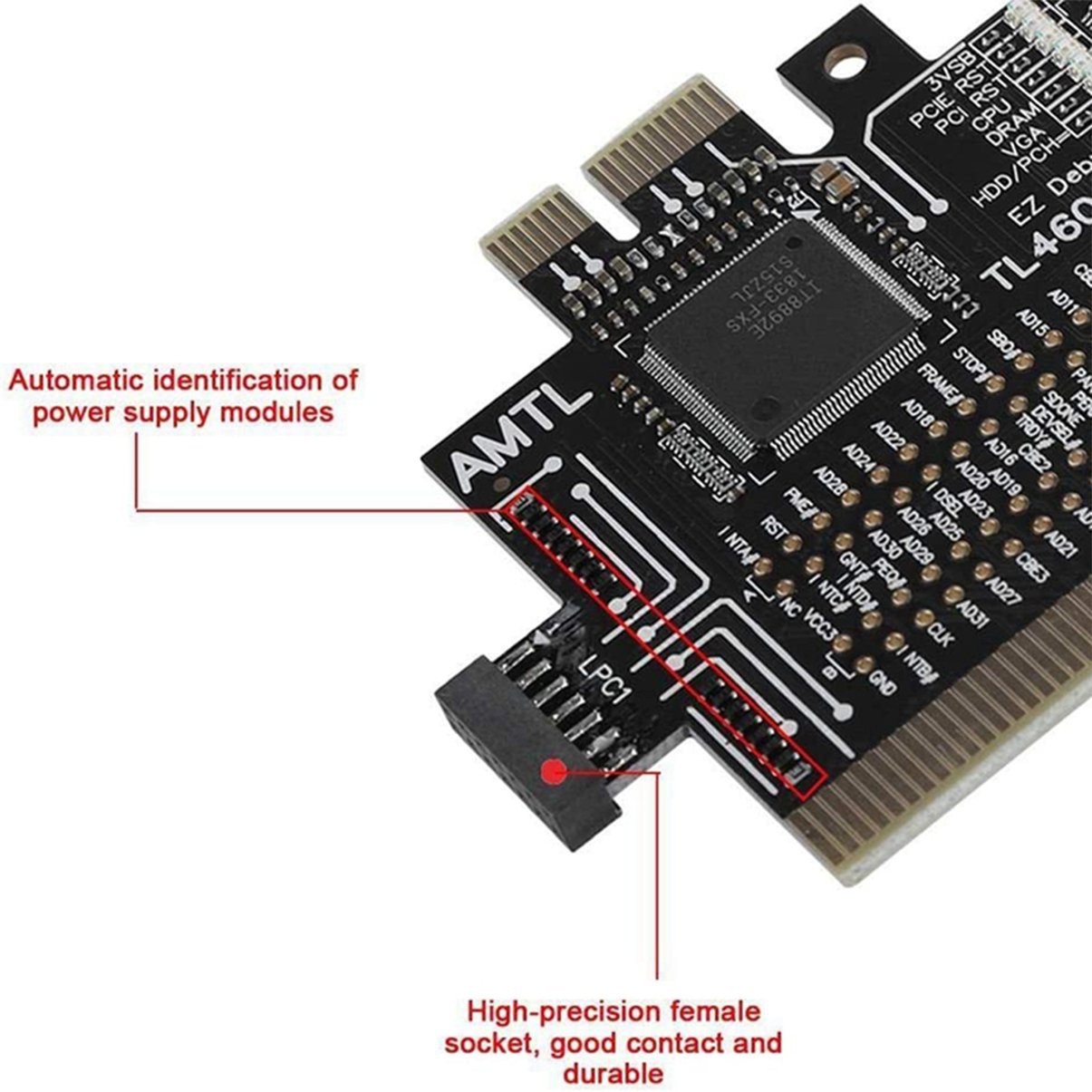 Pc Pci Pci-E Mini Pci-E Lpc Bo Mạch Chủ Tl-460S