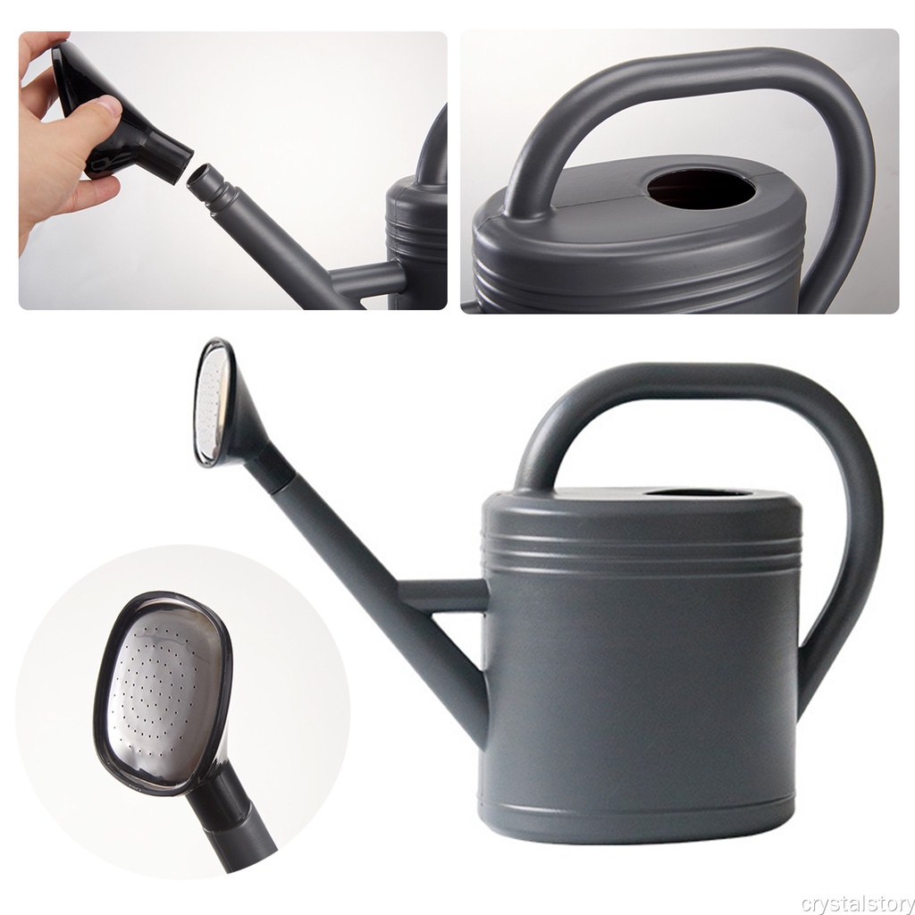 Bình tưới cây sân vườn dung tích 5L/8L vòi dài có tay cầm bằng nhựa tiện dụng